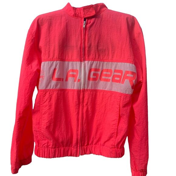 Vintage LA Gear Wind Breaker Full Zip Jacket Size: Medium RARE - Picture 15 of 15